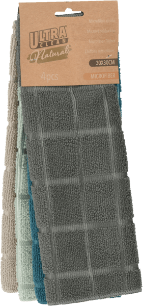 Mikrofiberklude 4 stk