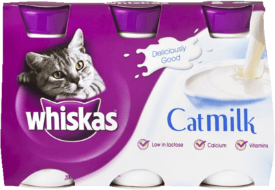 Kattemælk Whiskas 3x200 ml