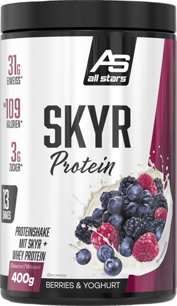 All Stars Skyr Protein Bær&Yoghurt 400g