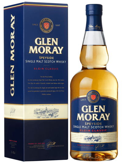 Glen Moray Classic Gaveæske 40% 07 l