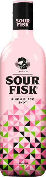 Seguro Fisk Pink & Black 15% 07L