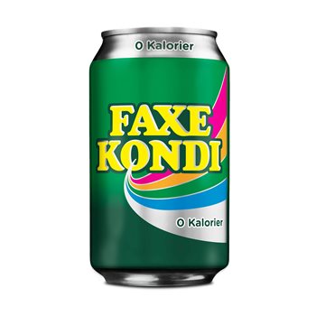 Faxe Kondi 0 kalorier 24x0,33 l. Sukkerfri