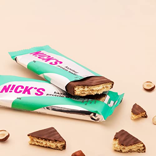 Nicks Keto Bars Erdnüsse N Fudge, Schokoladen Erdnüsse Karamell -Snacks, 175 Kalorien, 3,9 Nettokohlenhydrate, kein Zucker, glutenfrei, kohlenhydratarm (15 x 40 g)