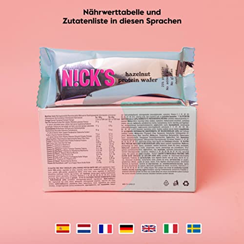 Nicks Keto Bars Erdnüsse N Fudge, Schokoladen Erdnüsse Karamell -Snacks, 175 Kalorien, 3,9 Nettokohlenhydrate, kein Zucker, glutenfrei, kohlenhydratarm (15 x 40 g)