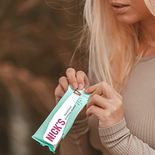 Nicks Keto Bars Erdnüsse N Fudge, Schokoladen Erdnüsse Karamell -Snacks, 175 Kalorien, 3,9 Nettokohlenhydrate, kein Zucker, glutenfrei, kohlenhydratarm (15 x 40 g)