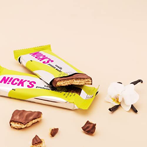 Nicks Keto Bars Peanuts N Fudge, bocadillos de caramelo de maní de chocolate, 175 calorías, 3.9 carbohidratos netos, sin azúcar agregada, dulces de bajo carbohidratos (15x40 g)