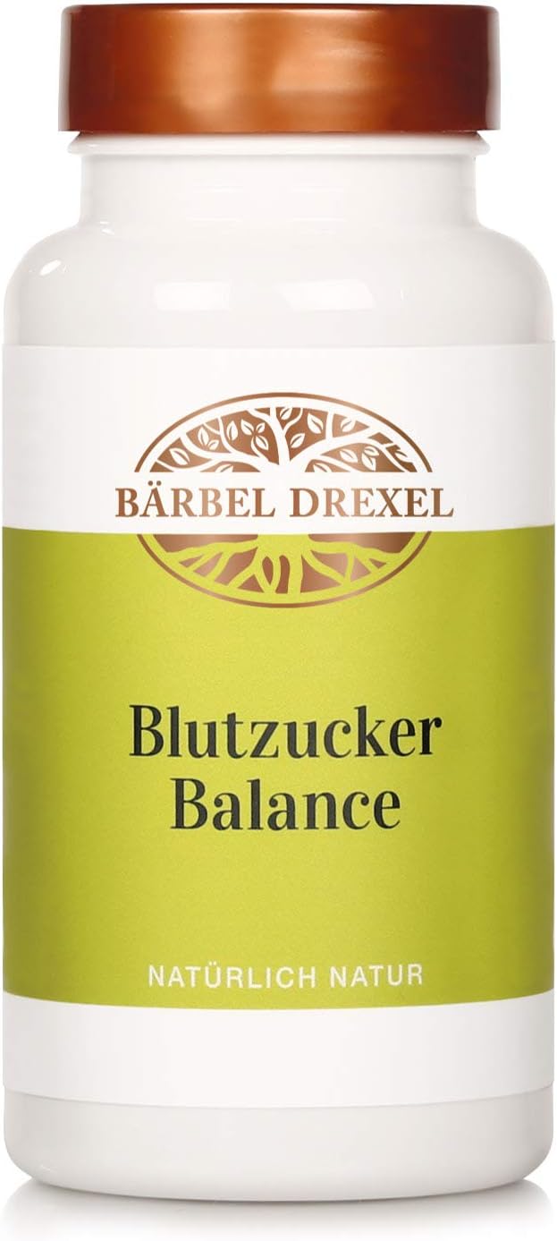 Bärbel Drexel® Blood Sugar Balance Capsules Regulat (216 PCS) 100% vegansk laget i Tyskland unikt kompleks: magnesium kanel sink krom forfølger bitter melon, blodsukkernivå