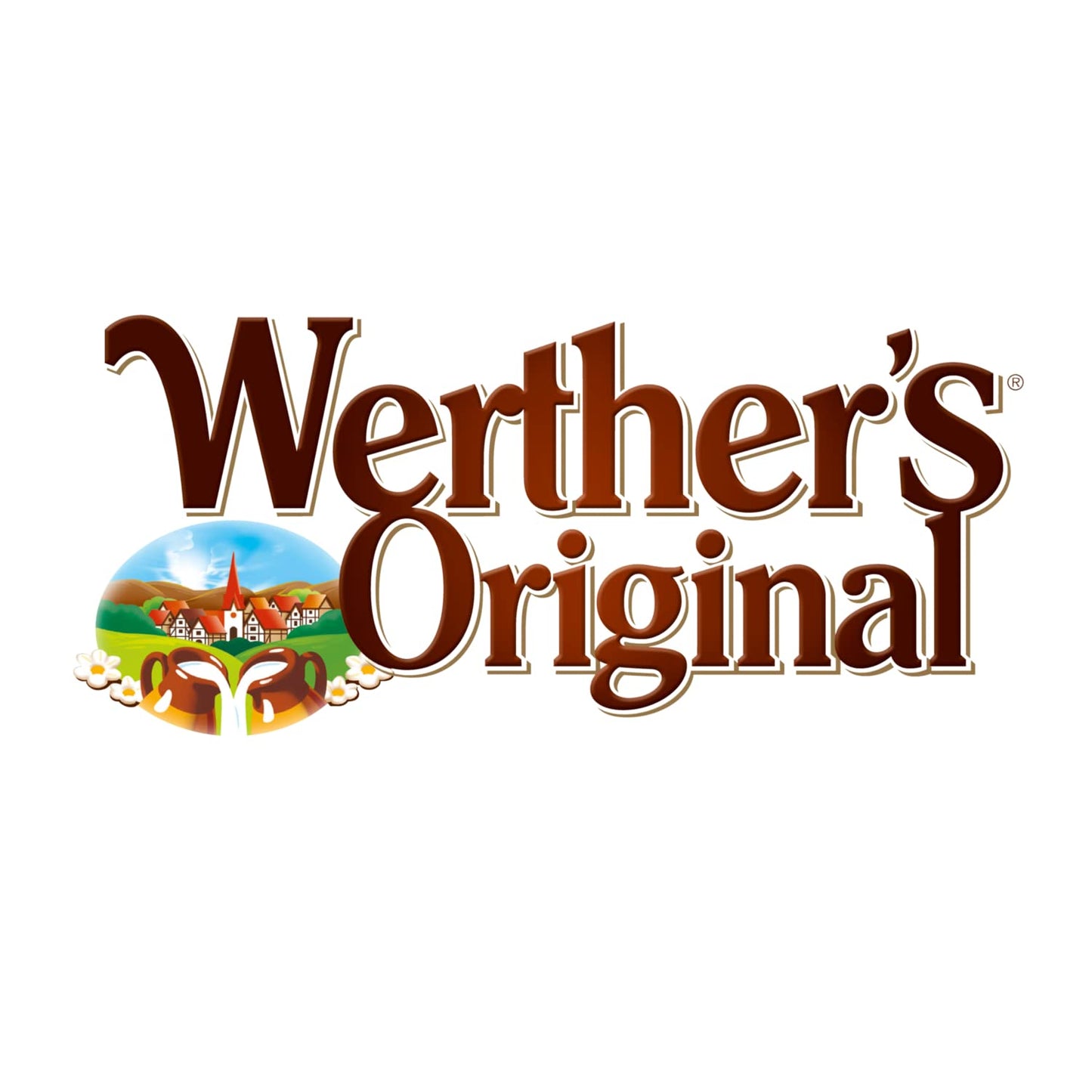 Werther's Original-1 x 70g-sukkerfri fløde slik med lækker karamellsmag