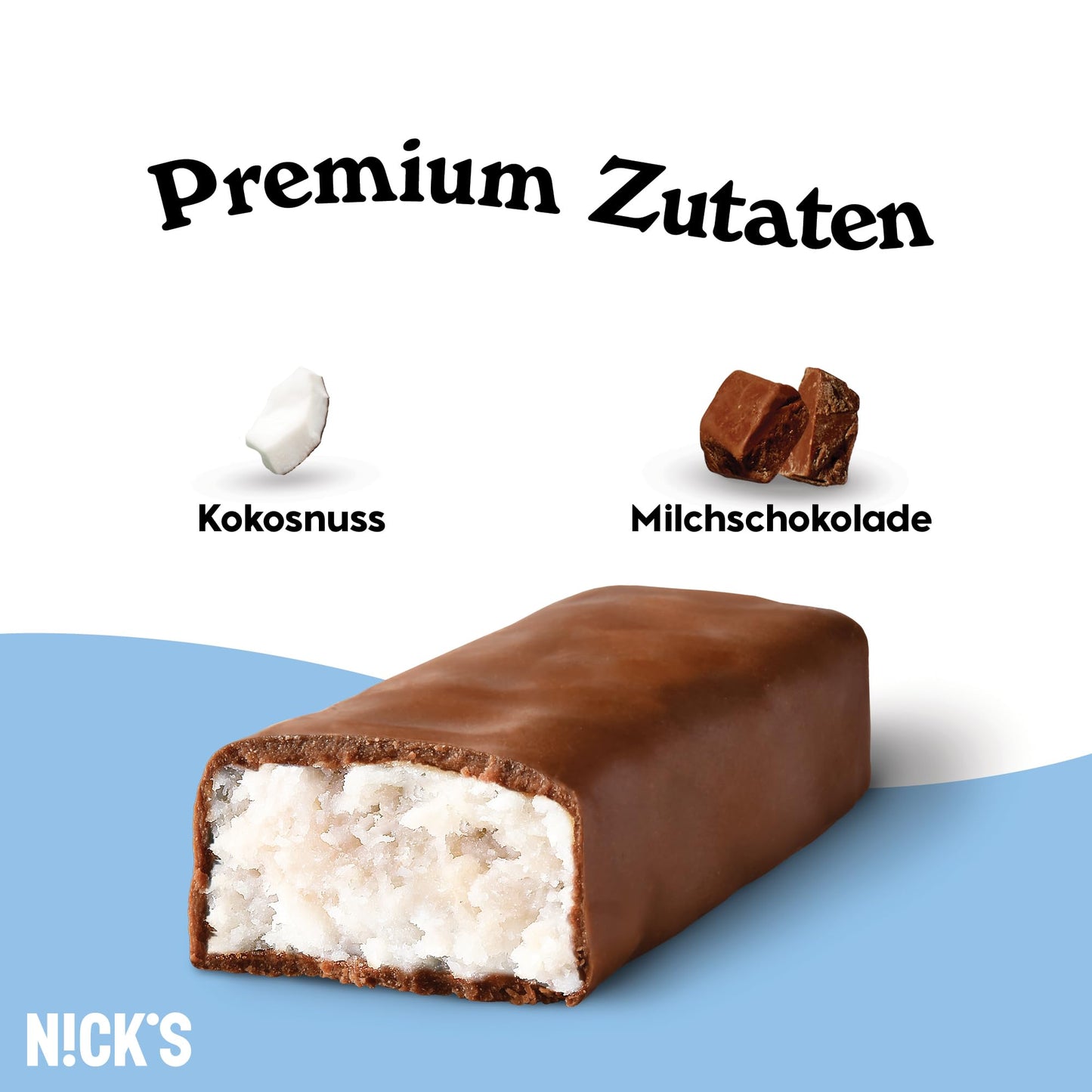 Nicks Keto Bars Erdnüsse N Fudge, Schokoladen Erdnüsse Karamell -Snacks, 175 Kalorien, 3,9 Nettokohlenhydrate, kein Zucker, glutenfrei, kohlenhydratarm (15 x 40 g)