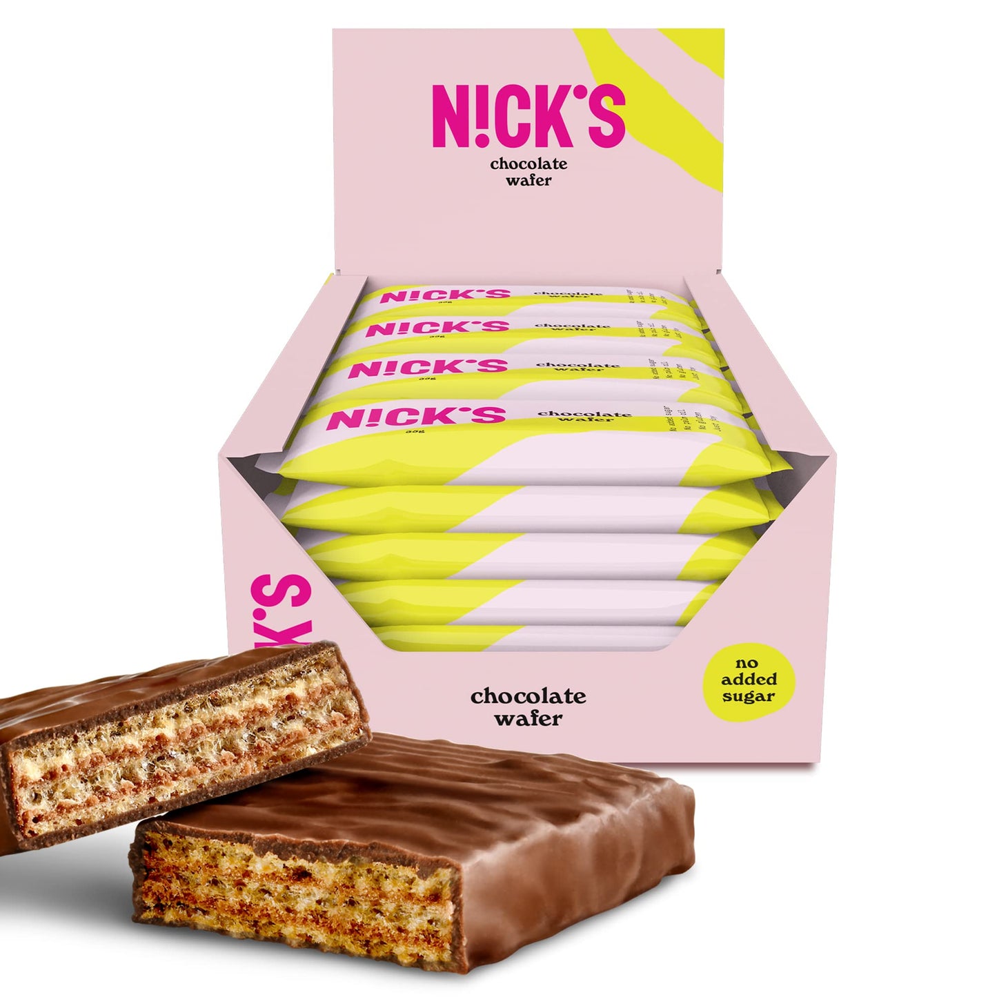 NICKS Keto Bars Peanuts n fudge, chocolate peanuts caramel snacks, 175 calories, 3.9 net carbs, no added sugar, gluten free, low carb sweets (15x40g)