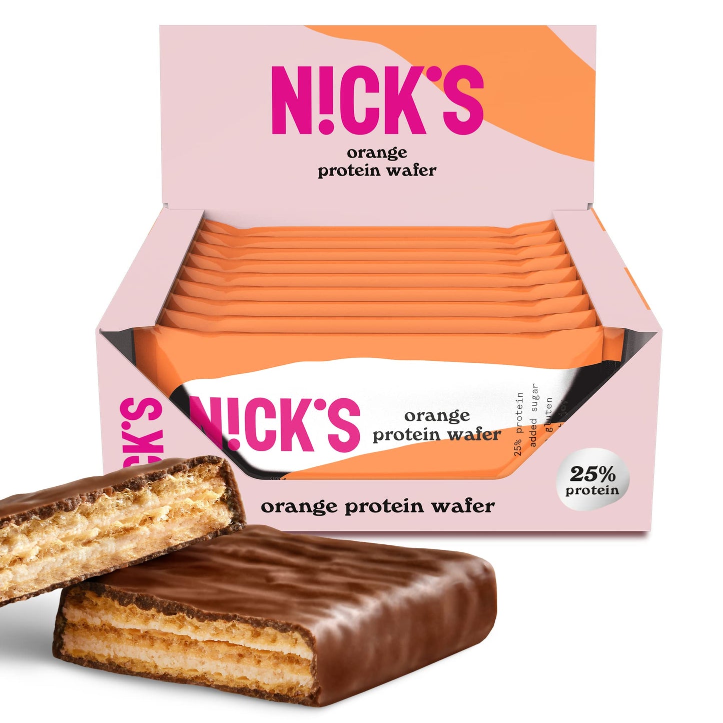 Nicks Keto Bars Erdnüsse N Fudge, Schokoladen Erdnüsse Karamell -Snacks, 175 Kalorien, 3,9 Nettokohlenhydrate, kein Zucker, glutenfrei, kohlenhydratarm (15 x 40 g)