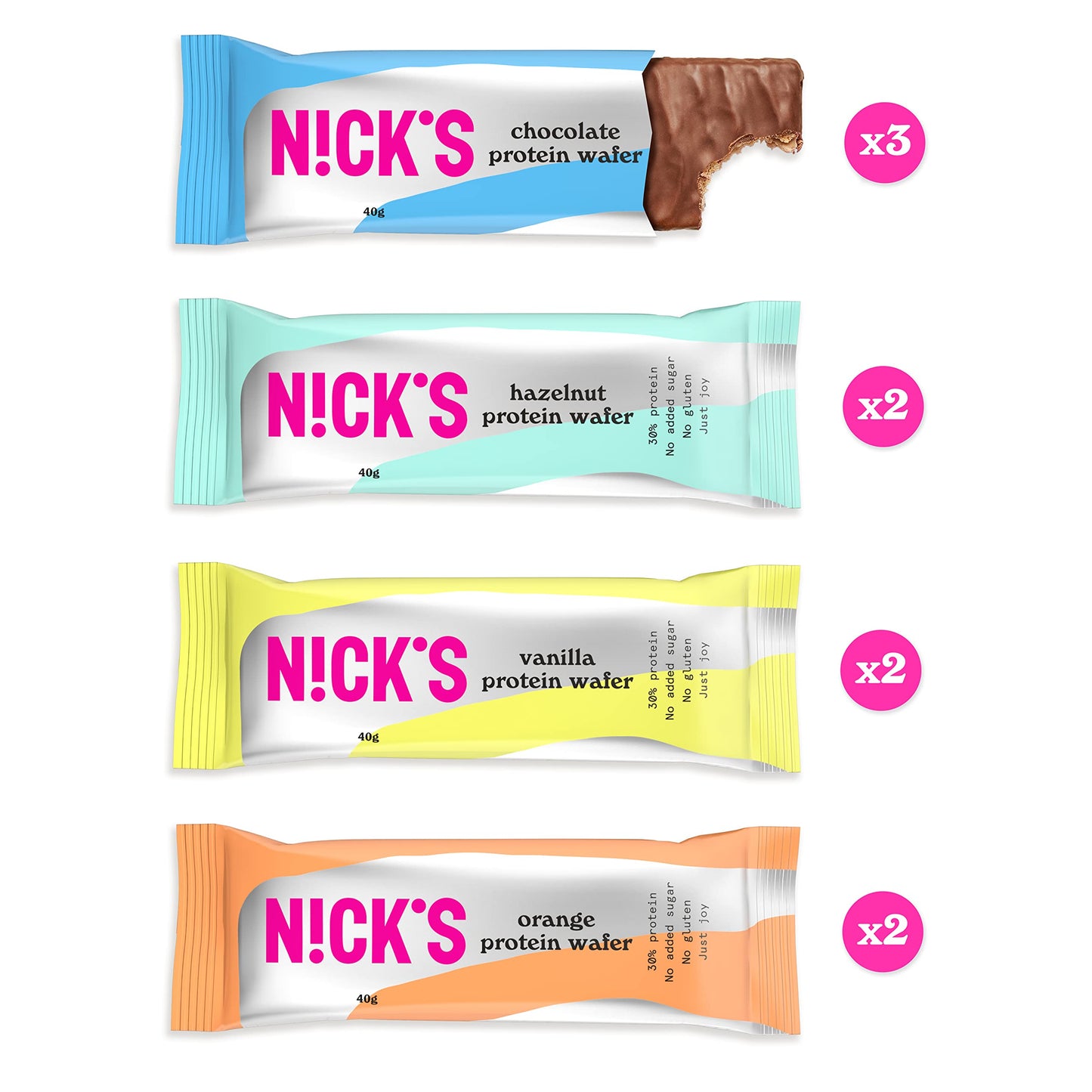 Nicks Keto Bars Erdnüsse N Fudge, Schokoladen Erdnüsse Karamell -Snacks, 175 Kalorien, 3,9 Nettokohlenhydrate, kein Zucker, glutenfrei, kohlenhydratarm (15 x 40 g)