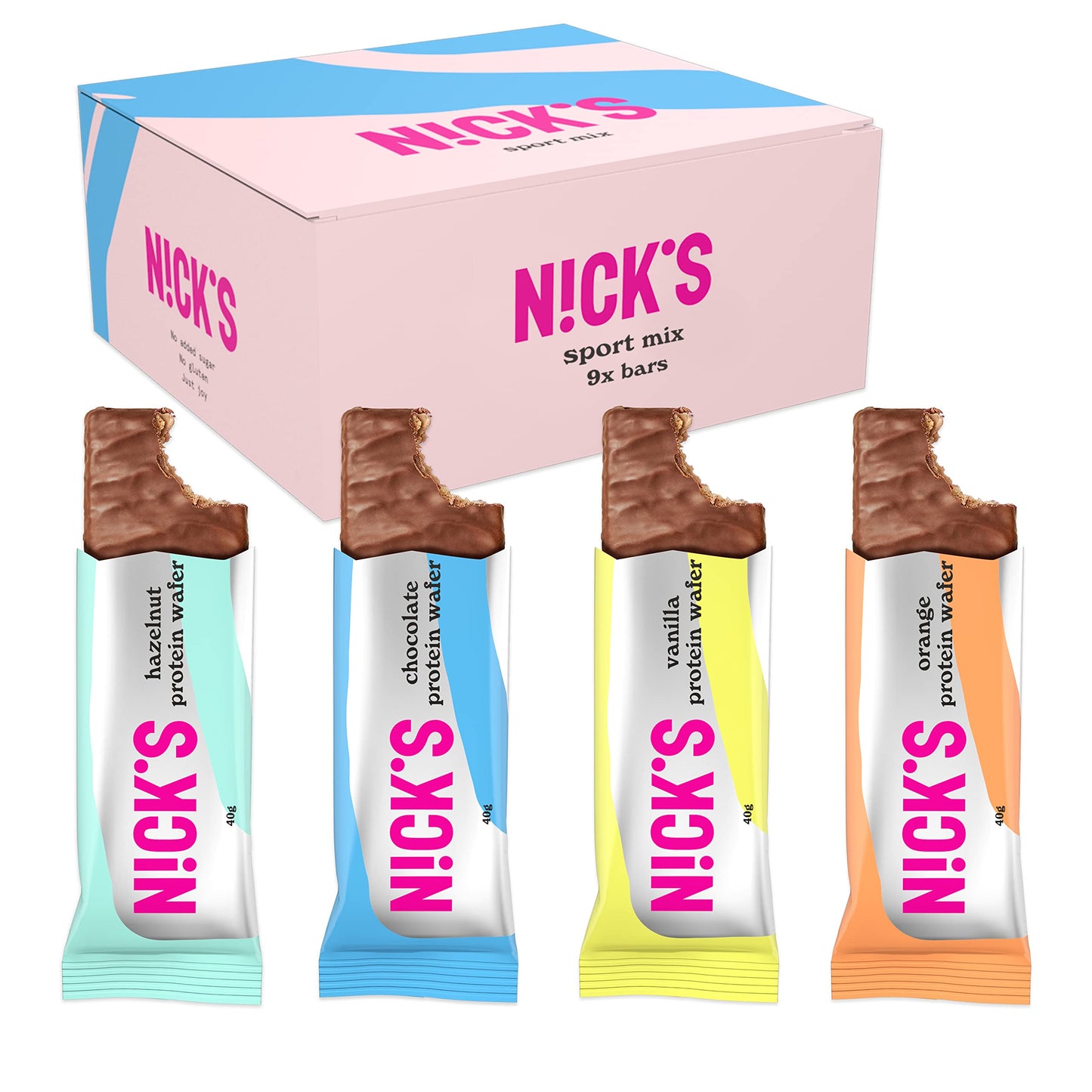 Nicks Keto Bar Peanuts N Fudge, snack al caramello di cioccolato, 175 calorie, 3,9 carboidrati netti, senza zucchero aggiunto, senza glutine, dolci a basso contenuto di carboidrati (15x40g)