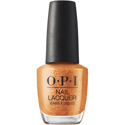 OPI Nail Lacquer Bright Sheer Glitter Finish Orange Orange Nail Lallish 0,5 FL Oz - Spring '24 Your Way Collection