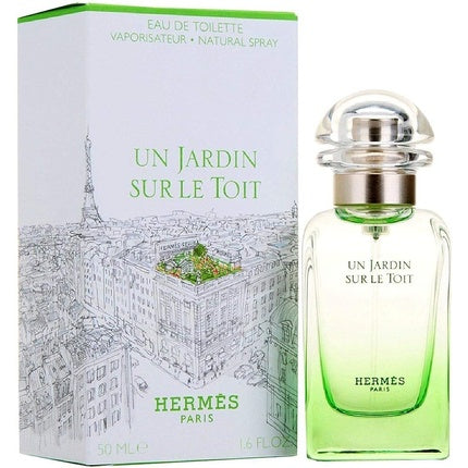 Hermes Unisex Un Jardin Vaporizer HERMES PARIS A GARDEN SUR LE TOIT EAU DE TOILETTE 50ML - Black