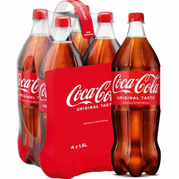 Coca-Cola 4 x 1.5 l. PET