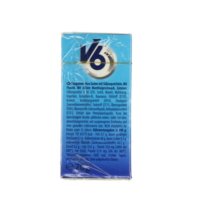 V6 Mehl süßes Menthol Økonomipakke 70 g
