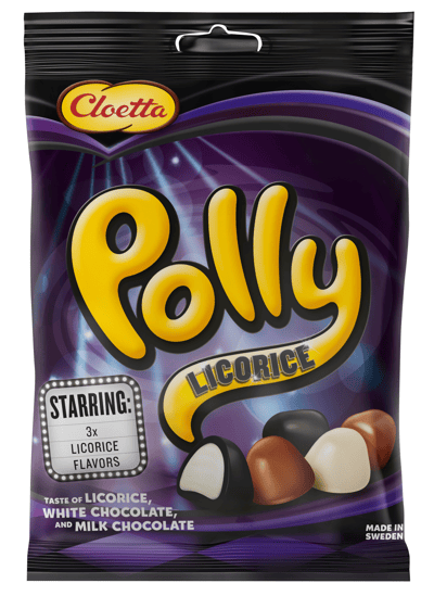 Cloetta Polly Lakriden 400g