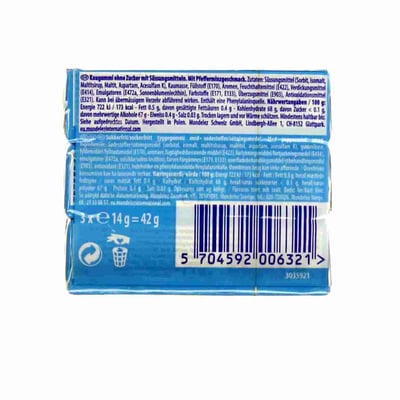 Stimorol pebermynte sukkerfri 3-pak 42 g