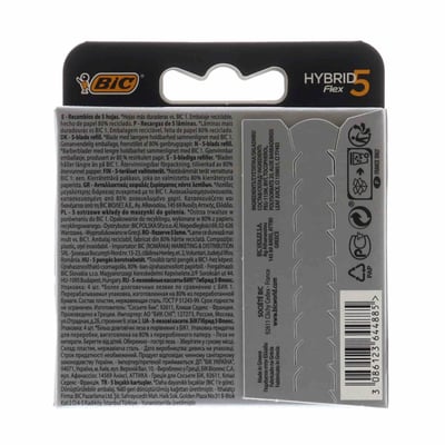 BIC Hybrid Flex 5 blade 4-pak