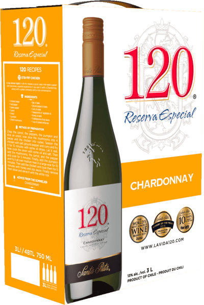 Santa Rita 120 Chardonnay BIB