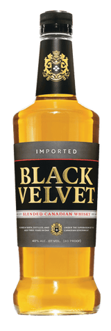 Whisky canadese in velluto nero 40% 1 l