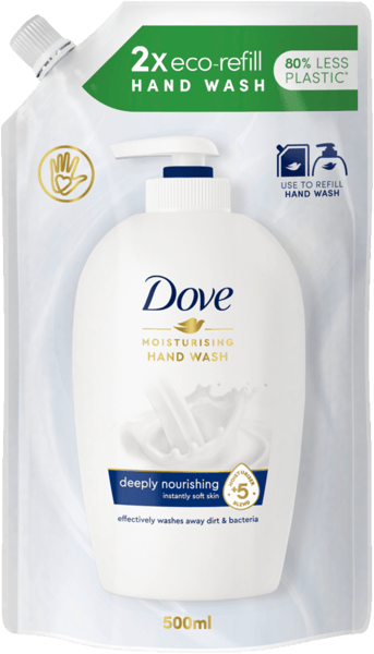Dove Flydende Håndsæbe Recarga 500 ml