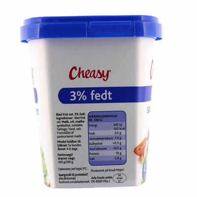 Cheasy Salatost I tern 3% 200 g