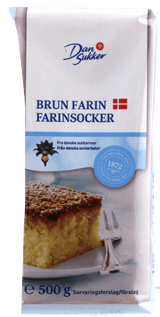 Dansukker Brun Farin 500 g