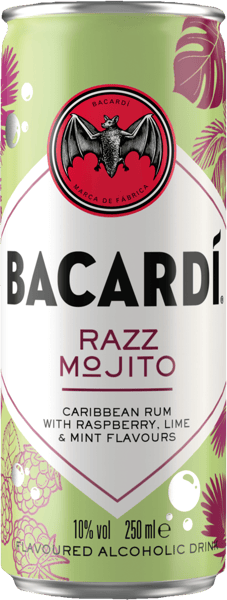 BACARDÍ Razz Mojito 10% 025 + pant