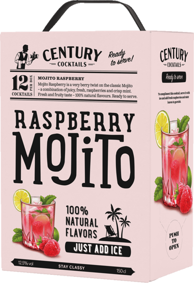 Klassiker Cocktail Raspb Mojito 125% 15l