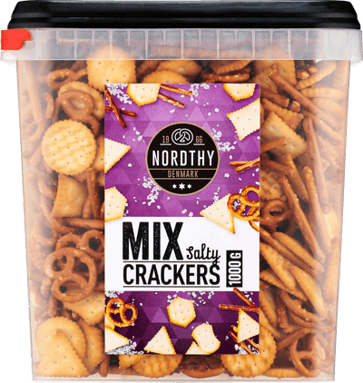 Nordthy mezcla galletas saladas 1 kg