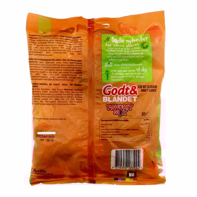 Malaco Godt & Blandet Favoritit Mix 325 g