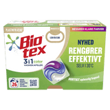 Biotex Vaskekapsler 3-i-1 Color 26x19 ml