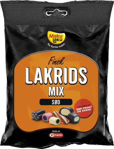 Finsk -Lakriden mischen Sød 170g