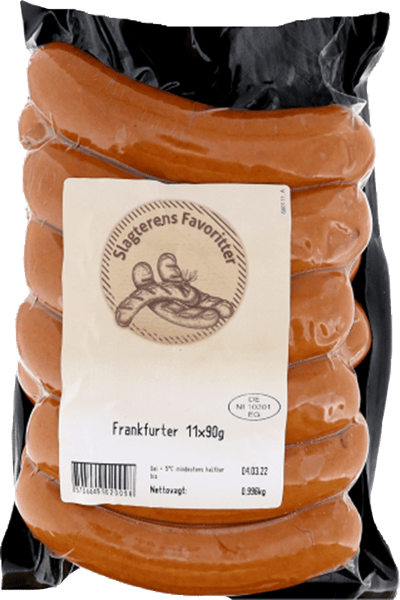 Slagterens favoritore francofurst 990 g