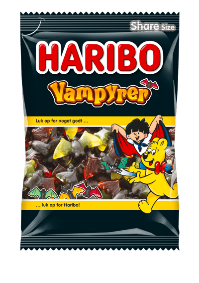 Haribo Vampyrer 375 gr dk
