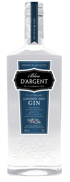 Bleu d'Argent Gin 40% 07 l