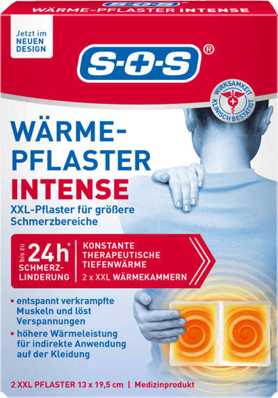 Varmaplaster Intens SOS 2 STK