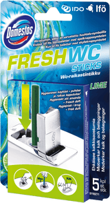 Domestos Fresh WC-Sticks Lime 5-Pak