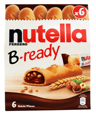 Nutella B-Ready 6-pak 132 g