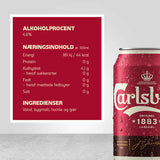 Carlsberg 1883 Lager - 46% Øl 24x33cl dåse