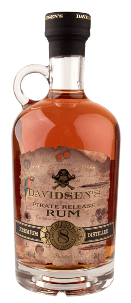 DAVIDSen's Pirate Release Caribbean Dark Ron - mezcla 8 40% 07 L
