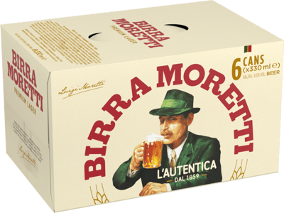 Birra Moretti 46% 24x033l