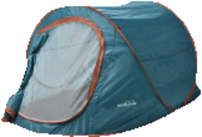 Pop -up Telt 2 Pers 220x120x95 cm Blå
