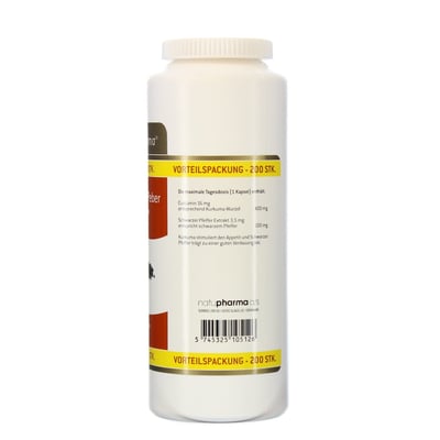 Fitness Pharma Gurkemeje + Sort Peber