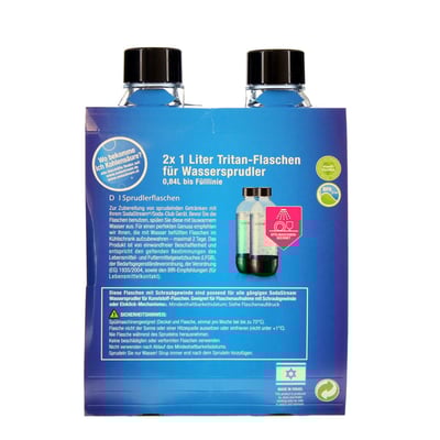 Sodastream Flaske 2 pak (opvaskemaskine)