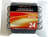 Batteri AAA Alkaline 24-Pk