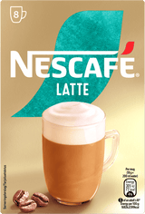 Omedelbar latte Nescafé 6 STK
