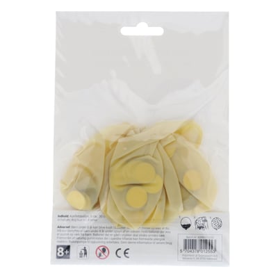 Ballon 5stk Konfetti champagne
